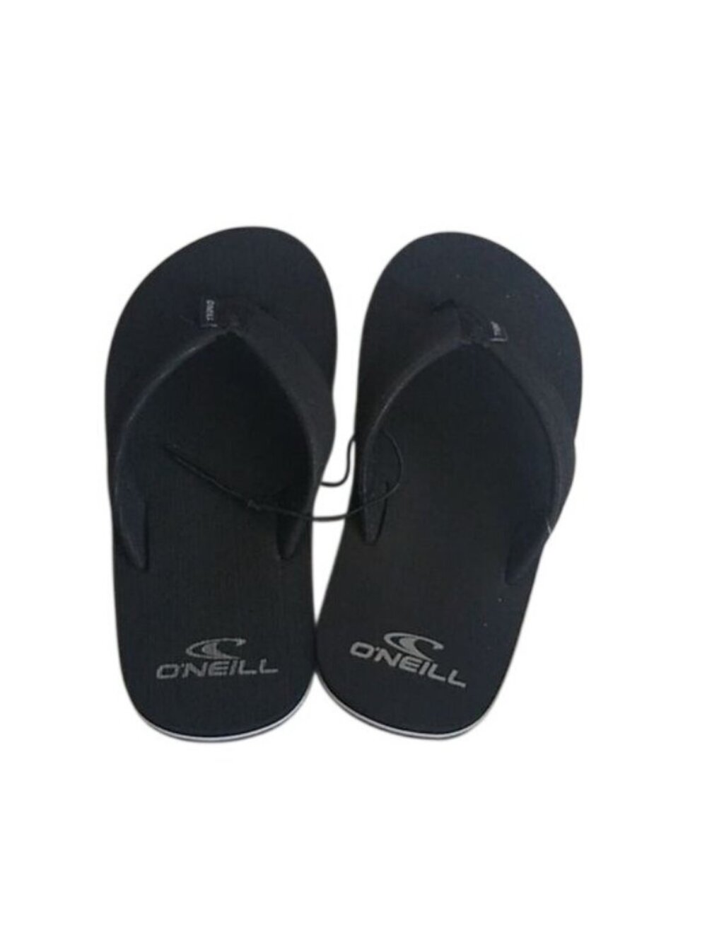 O'Neill Phluff Daddy Black Flip Flop, Size 11/12 Sandals Boys Sizing